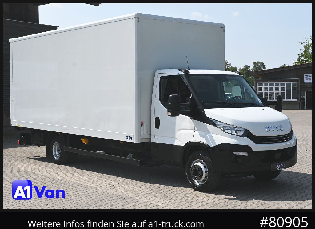 IVECO Iveco Daily 72C18 Koffer, LBW, Automatik, Luftfederung - Carrinha de contentor: foto 1 IVECO Iveco Daily 72C18 Koffer, LBW, Automatik, Luftfederung - Carrinha de contentor: foto 1