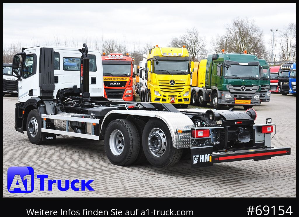 Leasing de IVECO X-Way AD280X42, HIAB Multilift, Lenk- Liftachse, IVECO X-Way AD280X42, HIAB Multilift, Lenk- Liftachse,: foto 11