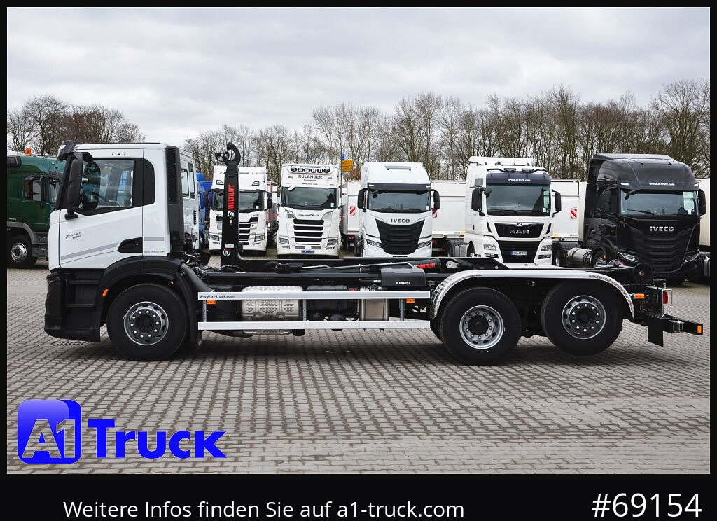 Leasing de IVECO X-Way AD280X42, HIAB Multilift, Lenk- Liftachse, IVECO X-Way AD280X42, HIAB Multilift, Lenk- Liftachse,: foto 12