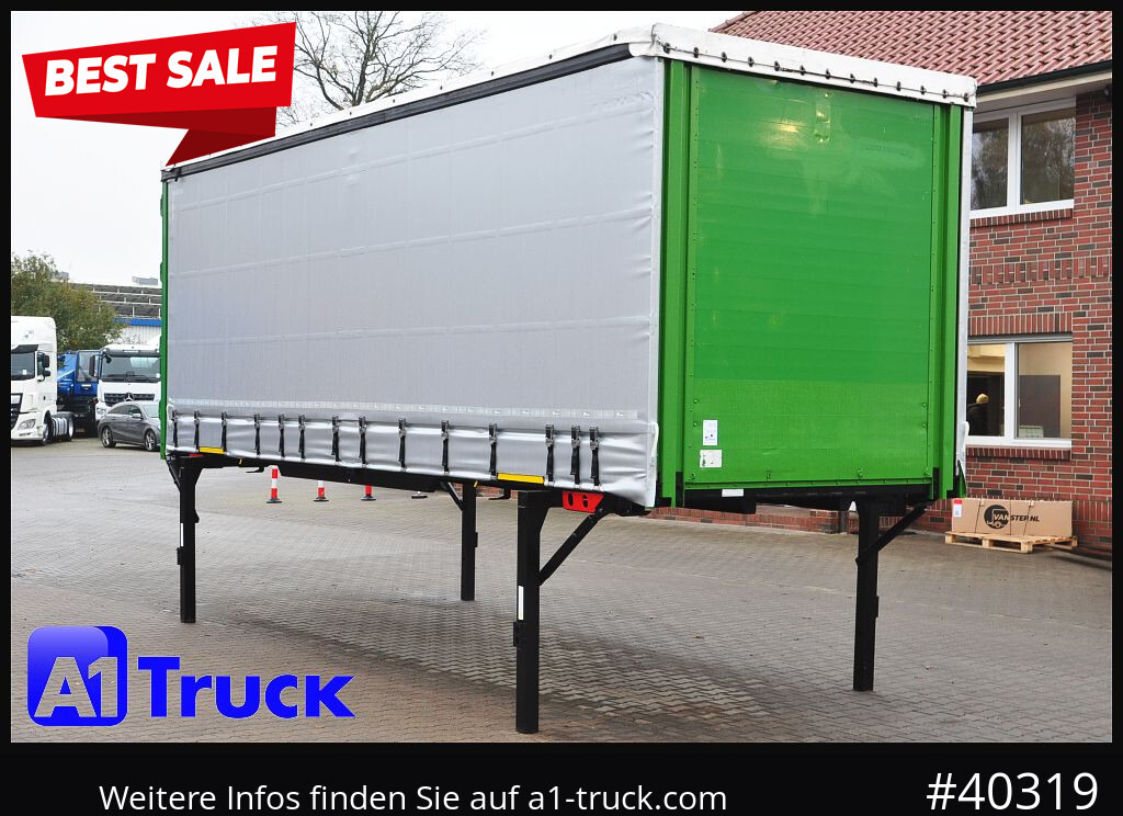 KOEGEL 7.45 BDF Wechselbrücke, neue Plane, Bordwand - Toldo carroçaria: foto 1 KOEGEL 7.45 BDF Wechselbrücke, neue Plane, Bordwand - Toldo carroçaria: foto 1