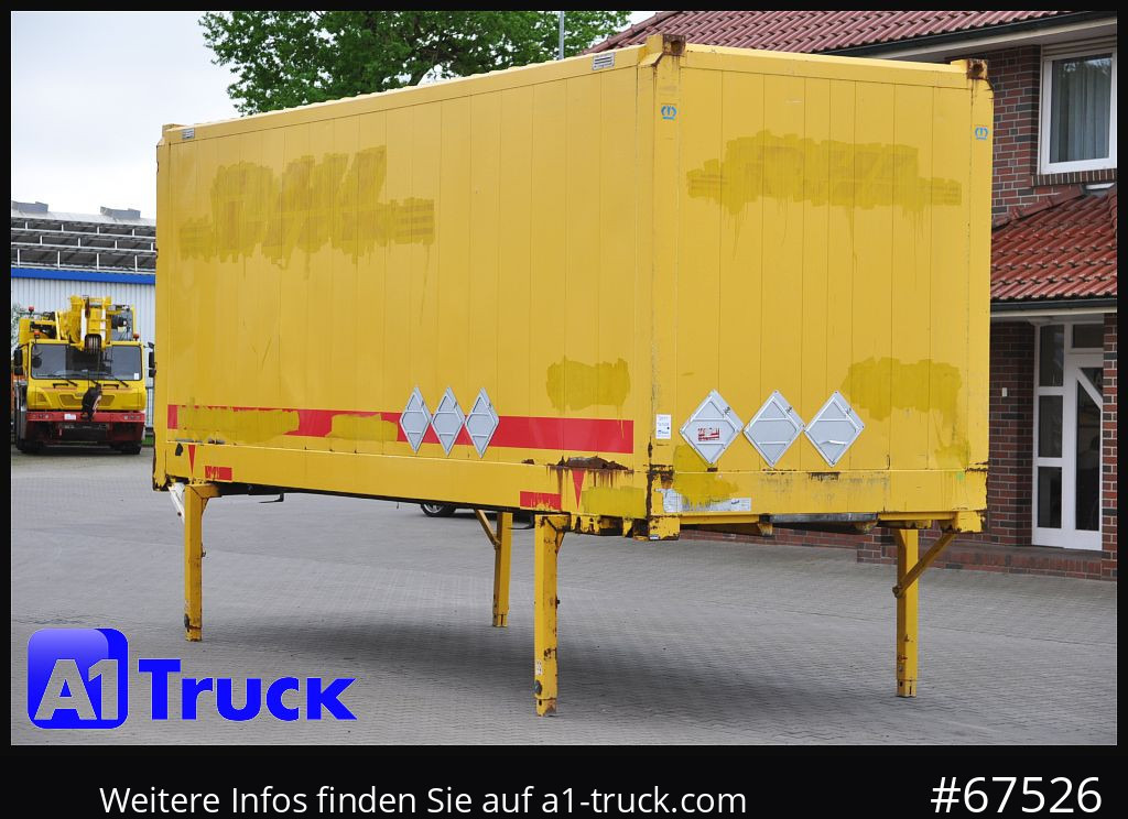 Carroçaria para furgões KRONE BDF 7,45  Container, 2800mm innen, Wechselbrücke: foto 1