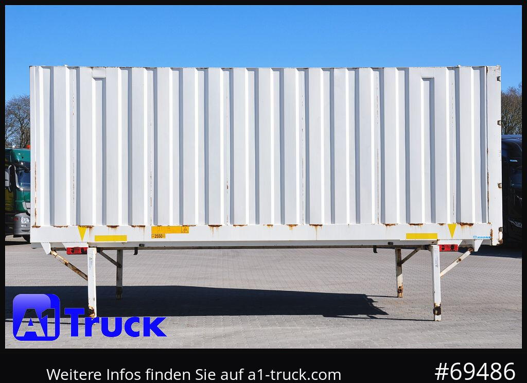 Carroçaria para furgões KRONE BDF 7,45 Koffer 2750mm innen: foto 12
