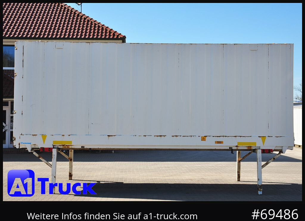 Carroçaria para furgões KRONE BDF 7,45 Koffer 2750mm innen: foto 9