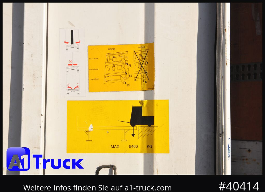 KRONE BDF 7,45 Wechselbrücke, Portaltür, Holzverkleidung innen - Carroçaria para furgões: foto 4 KRONE BDF 7,45 Wechselbrücke, Portaltür, Holzverkleidung innen - Carroçaria para furgões: foto 4