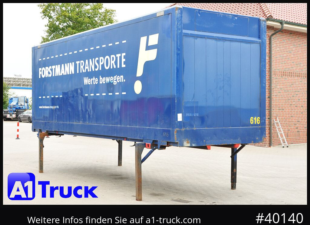 KRONE BDF 7,82 Container, 2700mm Innenhöhe, Portaltür - Carroçaria para furgões: foto 1 KRONE BDF 7,82 Container, 2700mm Innenhöhe, Portaltür - Carroçaria para furgões: foto 1