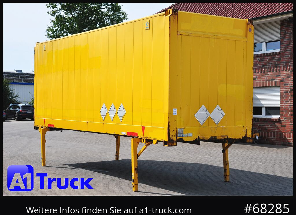 KRONE BDF, 7,82 Container, 2800mm innen, Doppelstock. - Carroçaria para furgões: foto 1 KRONE BDF, 7,82 Container, 2800mm innen, Doppelstock. - Carroçaria para furgões: foto 1