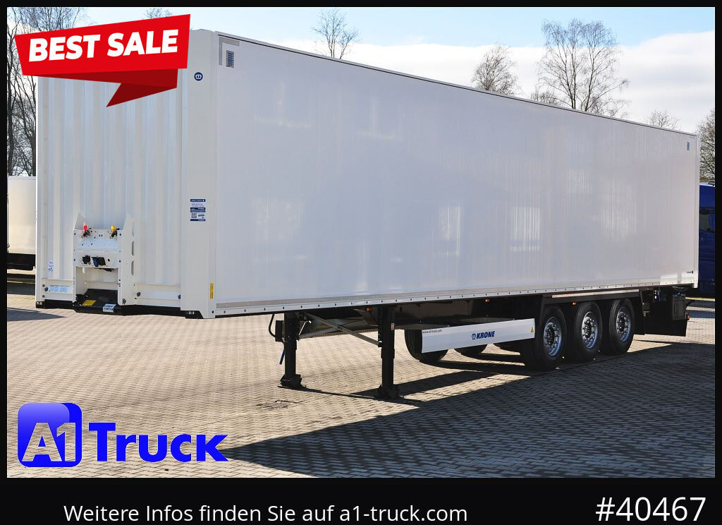 KRONE SD NEU Lift, Code XL, VDI 2700, SOFORT - Semi-reboque furgão: foto 1 KRONE SD NEU Lift, Code XL, VDI 2700, SOFORT - Semi-reboque furgão: foto 1