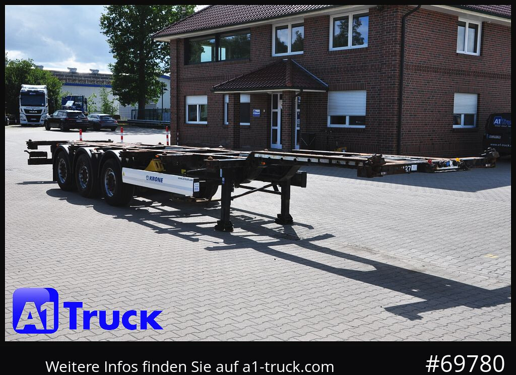 KRONE SDC, Containerchassis, 2x20/30/40 - Semi-reboque transportador de contêineres/ Caixa móvel: foto 1 KRONE SDC, Containerchassis, 2x20/30/40 - Semi-reboque transportador de contêineres/ Caixa móvel: foto 1
