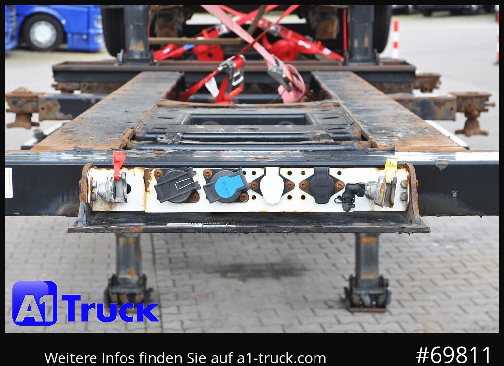 KRONE SDC, Lift, 2 erPaket, 2x20/30/40 - Semi-reboque transportador de contêineres/ Caixa móvel: foto 2 KRONE SDC, Lift, 2 erPaket, 2x20/30/40 - Semi-reboque transportador de contêineres/ Caixa móvel: foto 2