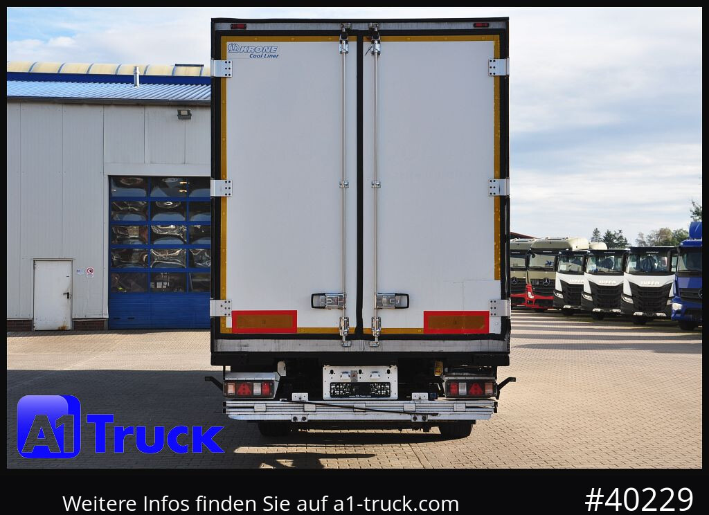 Semi-reboque frigorífico KRONE SDR 27 Carrier 1950. LBW, Taillift,Blumen, 3077Std.: foto 11