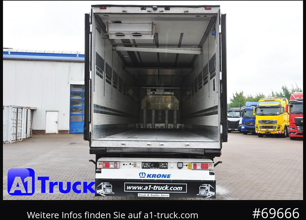 KRONE SDR 27 Carrier 1950MT Multitemp, liftachse, Blumenbreit - Semi-reboque frigorífico: foto 4 KRONE SDR 27 Carrier 1950MT Multitemp, liftachse, Blumenbreit - Semi-reboque frigorífico: foto 4