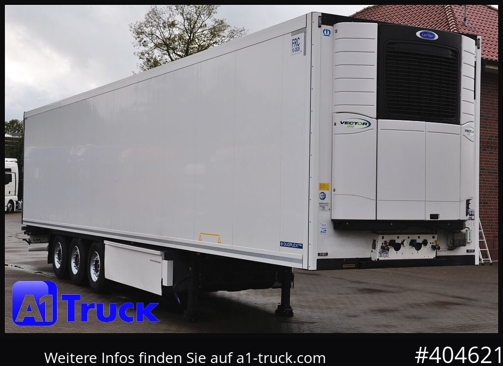 KRONE SDR 27, Rohrbahnen Meat SAF Carrier Vector 1950, - Semi-reboque frigorífico: foto 1 KRONE SDR 27, Rohrbahnen Meat SAF Carrier Vector 1950, - Semi-reboque frigorífico: foto 1