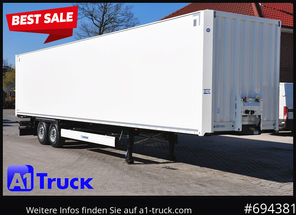 Semi-reboque furgão novo KRONE SZ 2 achs Koffer, Code XL, VDI 2700, SOFORT: foto 1