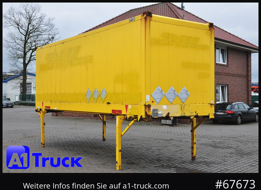 KRONE WB 7,45 Koffer, BDF Wechselbrücke 2550mm - Carroçaria para furgões: foto 1 KRONE WB 7,45 Koffer, BDF Wechselbrücke 2550mm - Carroçaria para furgões: foto 1
