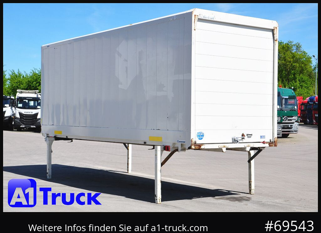 Carroçaria para furgões KRONE WB BDF 7,45 Koffer,  2750mm innen, 20 x vorhanden: foto 13