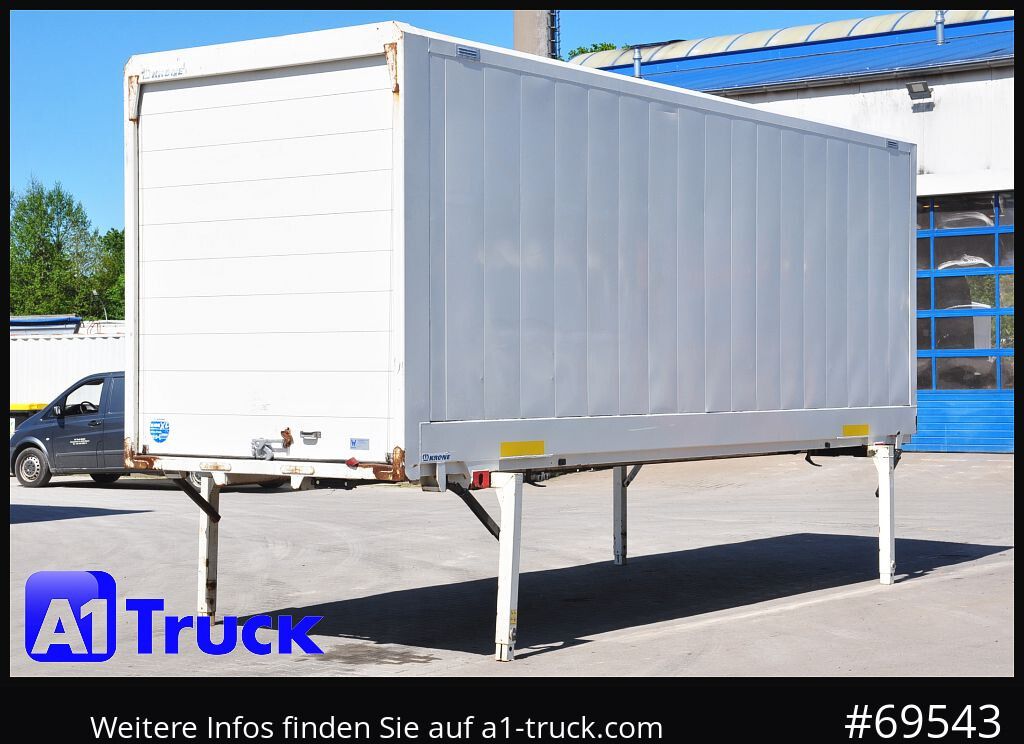 Carroçaria para furgões KRONE WB BDF 7,45 Koffer,  2750mm innen, 20 x vorhanden: foto 11