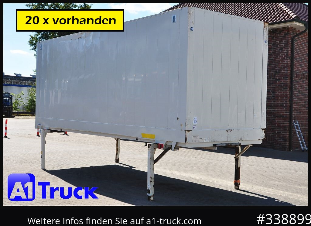 KRONE WB BDF 7,45 Koffer, 2750mm innen, 20 x vorhanden - Carroçaria para furgões: foto 1 KRONE WB BDF 7,45 Koffer, 2750mm innen, 20 x vorhanden - Carroçaria para furgões: foto 1