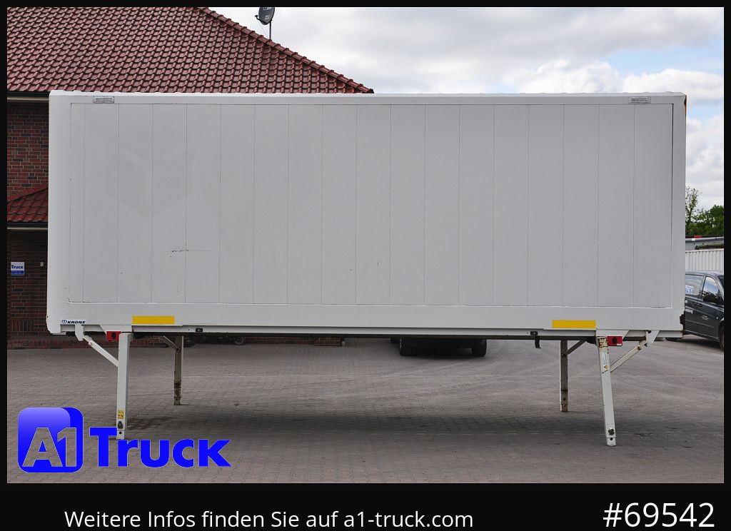 Carroçaria para furgões KRONE WB BDF 7,45 Koffer,  2750mm innen, 20 x vorhanden: foto 9