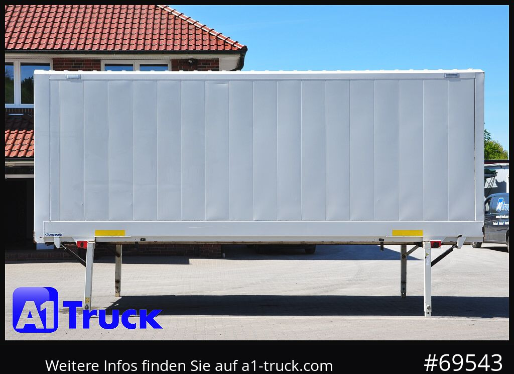 Carroçaria para furgões KRONE WB BDF 7,45 Koffer,  2750mm innen, 20 x vorhanden: foto 10