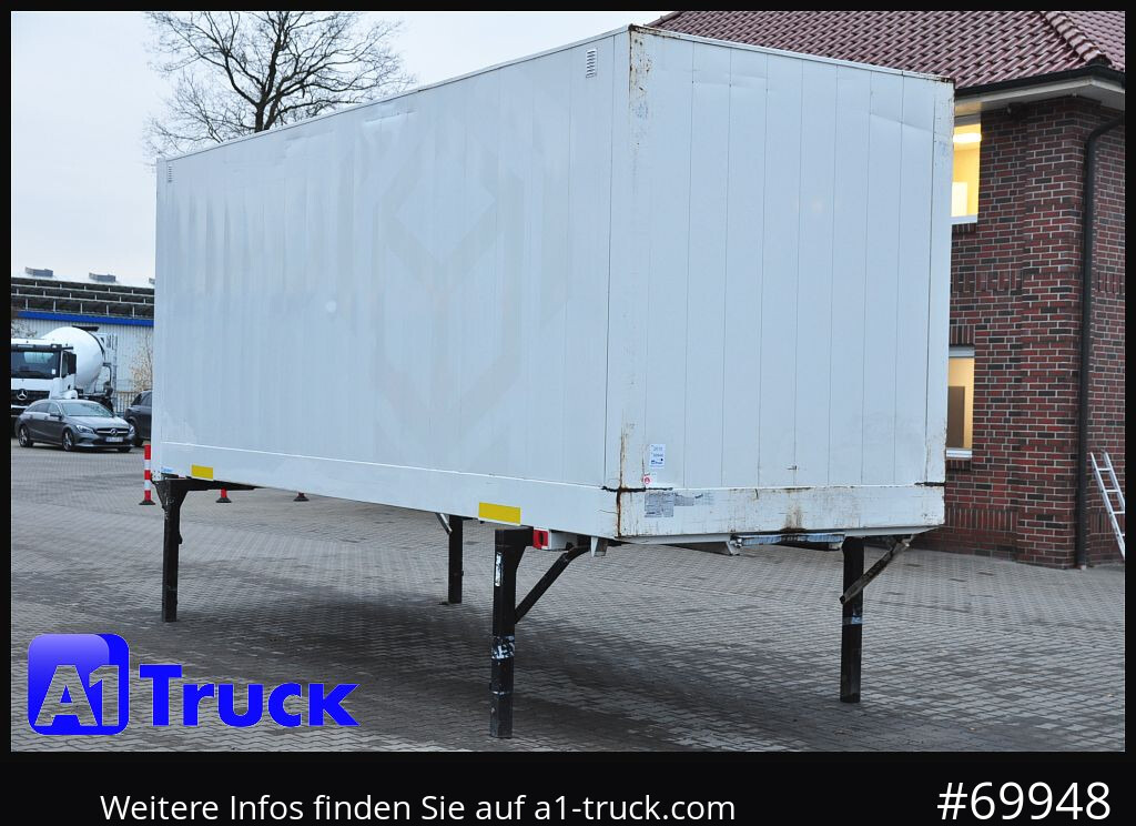 KRONE WB BDF 7,45 Koffer, 2800mm innen, Zurrösen - Carroçaria para furgões: foto 1 KRONE WB BDF 7,45 Koffer, 2800mm innen, Zurrösen - Carroçaria para furgões: foto 1