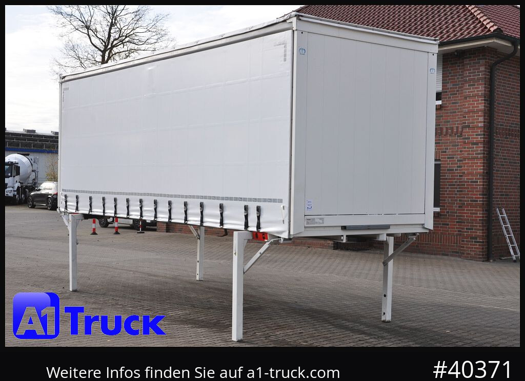 KRONE Wechselbrücke 7,45 neue Plane, Bordwand - Toldo carroçaria: foto 1 KRONE Wechselbrücke 7,45 neue Plane, Bordwand - Toldo carroçaria: foto 1