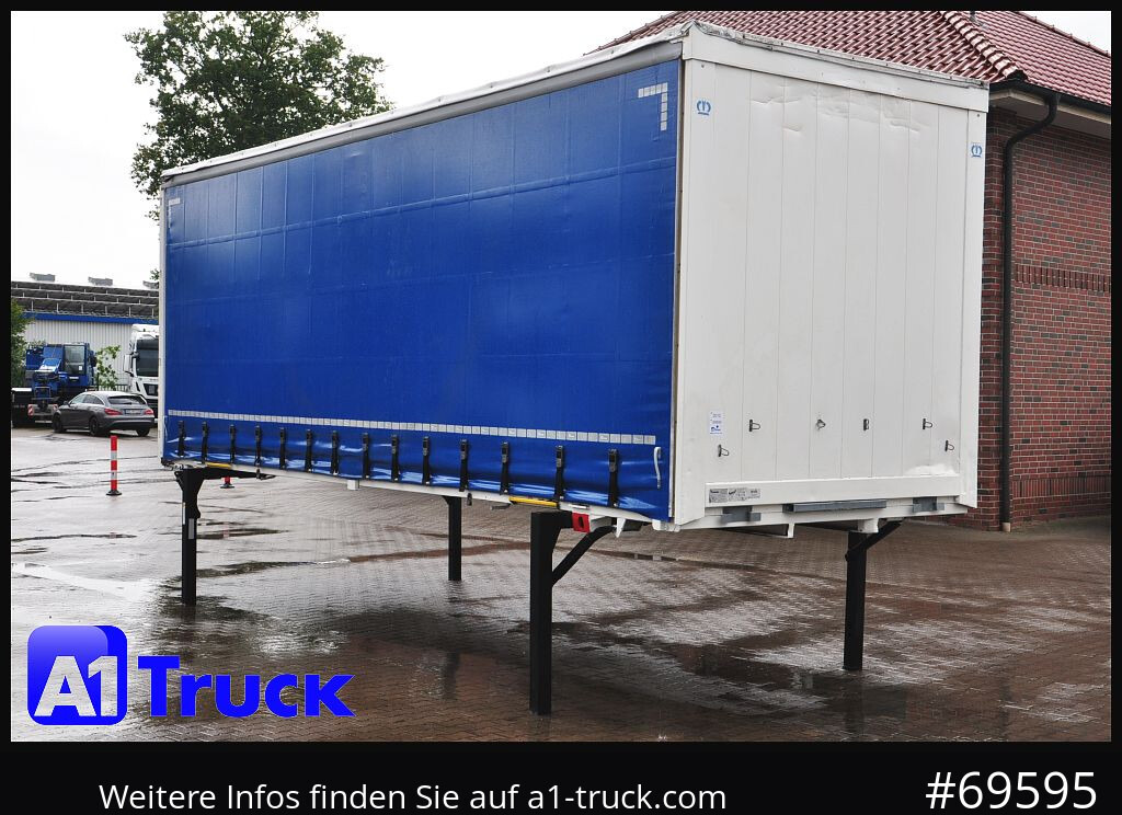 KRONE Wechselbrücke 7,82 , neue Plane, 2650mm innen - Toldo carroçaria: foto 1 KRONE Wechselbrücke 7,82 , neue Plane, 2650mm innen - Toldo carroçaria: foto 1