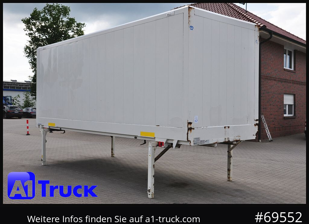 KRONE Wechselbrücke BDF 7,45 Koffer, 2750mm h. 20 x vorhanden - Carroçaria para furgões: foto 1 KRONE Wechselbrücke BDF 7,45 Koffer, 2750mm h. 20 x vorhanden - Carroçaria para furgões: foto 1