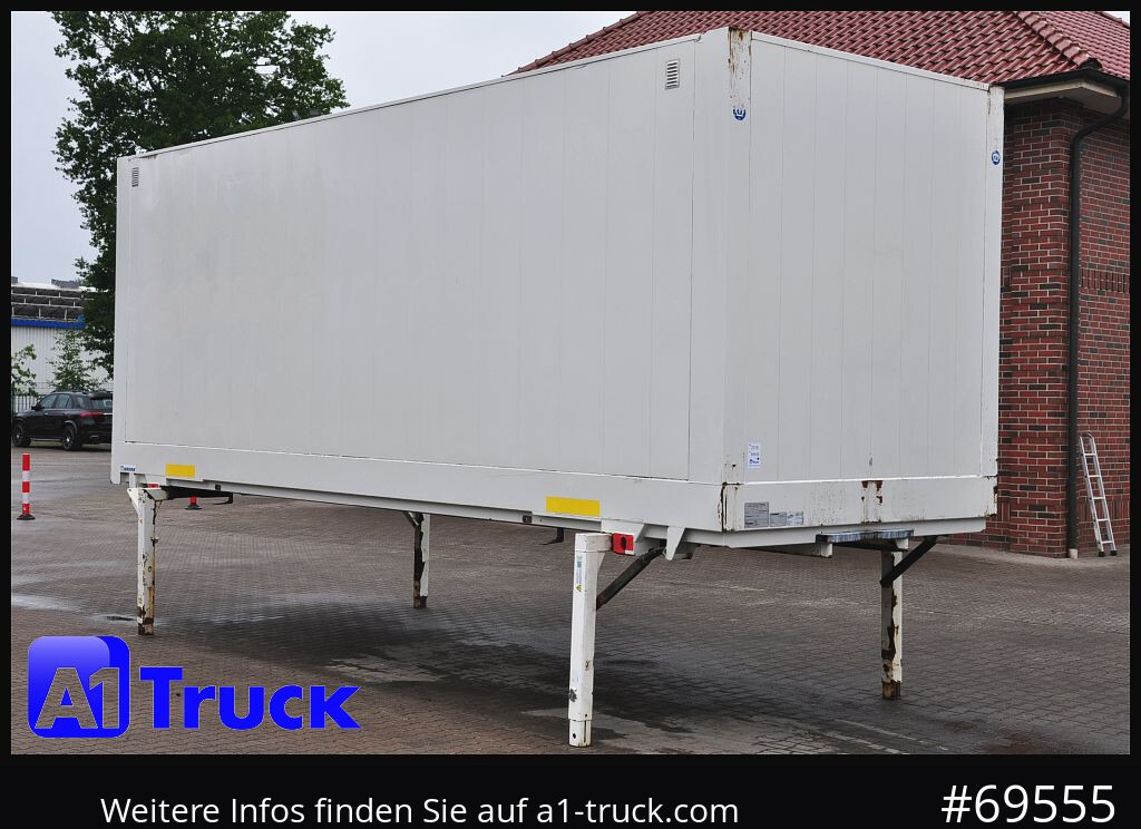 KRONE Wechselbrücke BDF 7,45 Koffer, 2750mm h. 20 x vorhanden - Carroçaria para furgões: foto 1 KRONE Wechselbrücke BDF 7,45 Koffer, 2750mm h. 20 x vorhanden - Carroçaria para furgões: foto 1