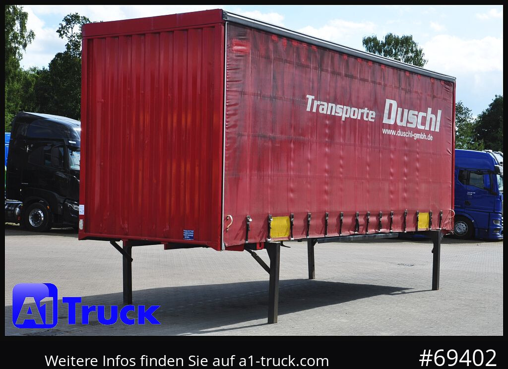 Toldo carroçaria KRONE Wechselbrücke Jumbo BDF 7,82: foto 14