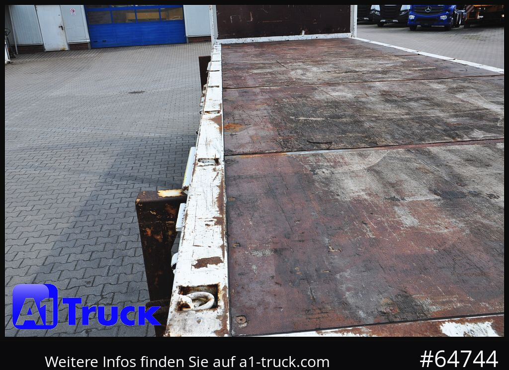 KRONE Wechselbrücke, Plattform, Plateau, 7,45 - Carroçaria de caixa aberta: foto 2 KRONE Wechselbrücke, Plattform, Plateau, 7,45 - Carroçaria de caixa aberta: foto 2