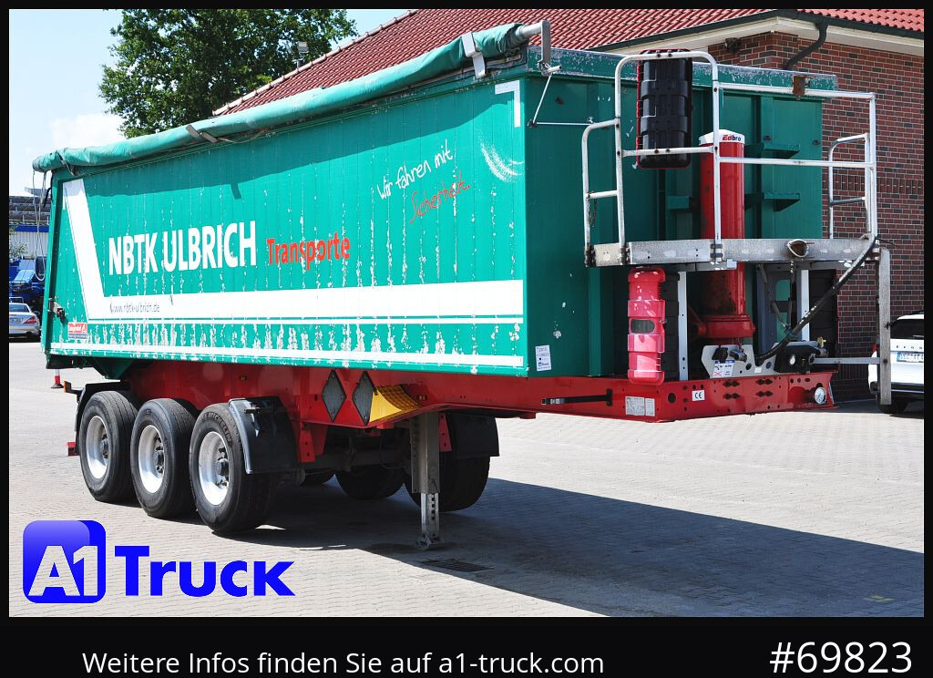 LANGENDORF SKA 24 Alu ca. 40m³ Alu, 5580 Kg, - Semi-reboque basculante: foto 1 LANGENDORF SKA 24 Alu ca. 40m³ Alu, 5580 Kg, - Semi-reboque basculante: foto 1