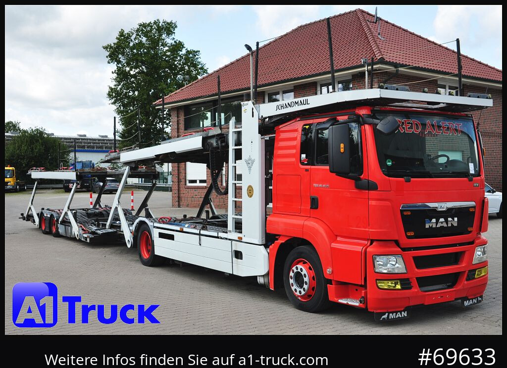 MAN 18.400 TGX, Autotransporter Kässbohrer, - Camião transporte de veículos: foto 1 MAN 18.400 TGX, Autotransporter Kässbohrer, - Camião transporte de veículos: foto 1
