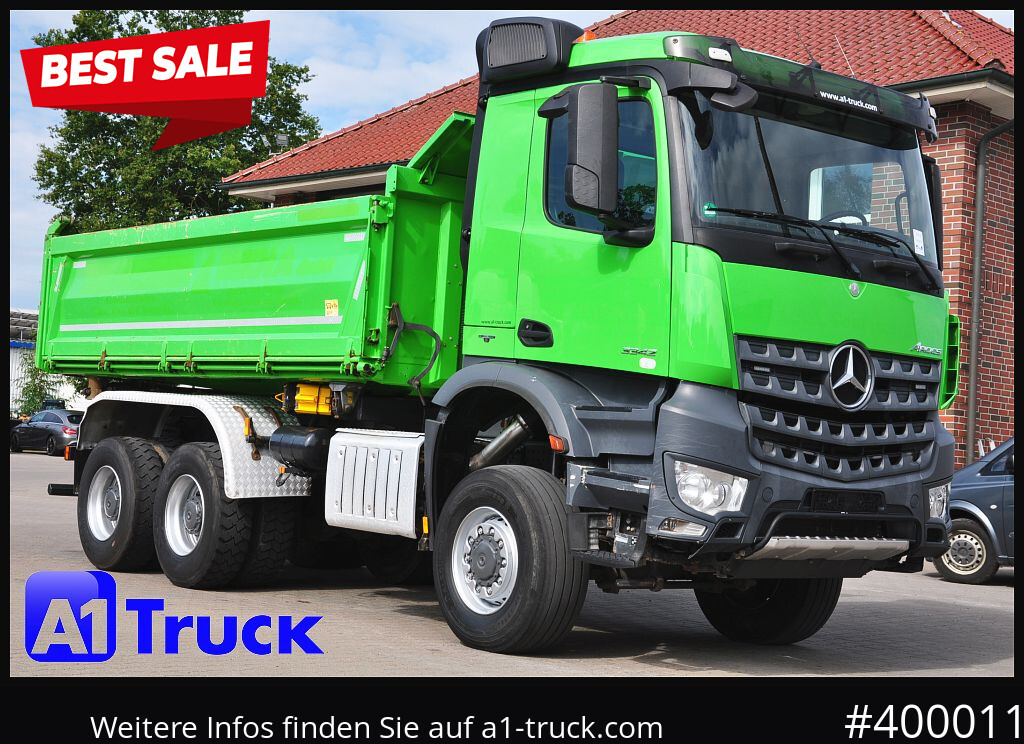 MERCEDES-BENZ Arcos 3342 BB, 6X6 Meiller Bordmatik - Camião basculante: foto 1 MERCEDES-BENZ Arcos 3342 BB, 6X6 Meiller Bordmatik - Camião basculante: foto 1
