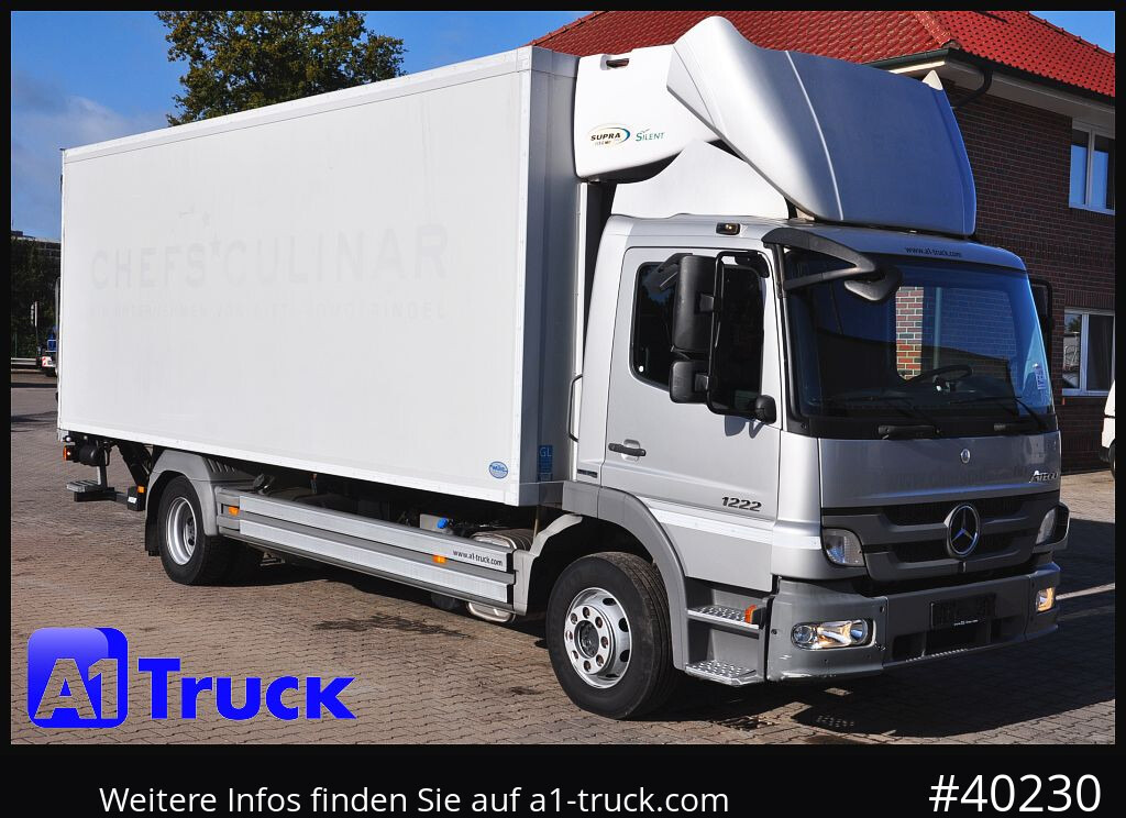 MERCEDES-BENZ Atego 1222, Kühlkoffer, Carrier Supra 1150 Mt, LBW - Camião frigorífico: foto 1 MERCEDES-BENZ Atego 1222, Kühlkoffer, Carrier Supra 1150 Mt, LBW - Camião frigorífico: foto 1