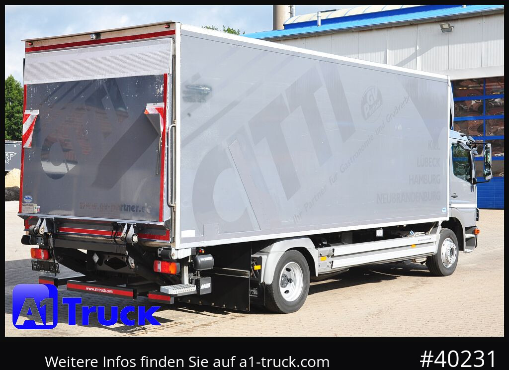 Camião frigorífico MERCEDES-BENZ Atego 1222, Kühlkoffer, Carrier Supra 850 Mt, LBW: foto 9