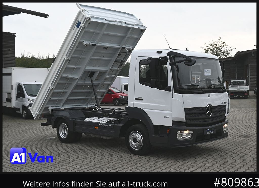 MERCEDES-BENZ Atego 816 Kipper, Ahk,Klima, Meiller, 3-Sitzer - Camião basculante: foto 1 MERCEDES-BENZ Atego 816 Kipper, Ahk,Klima, Meiller, 3-Sitzer - Camião basculante: foto 1