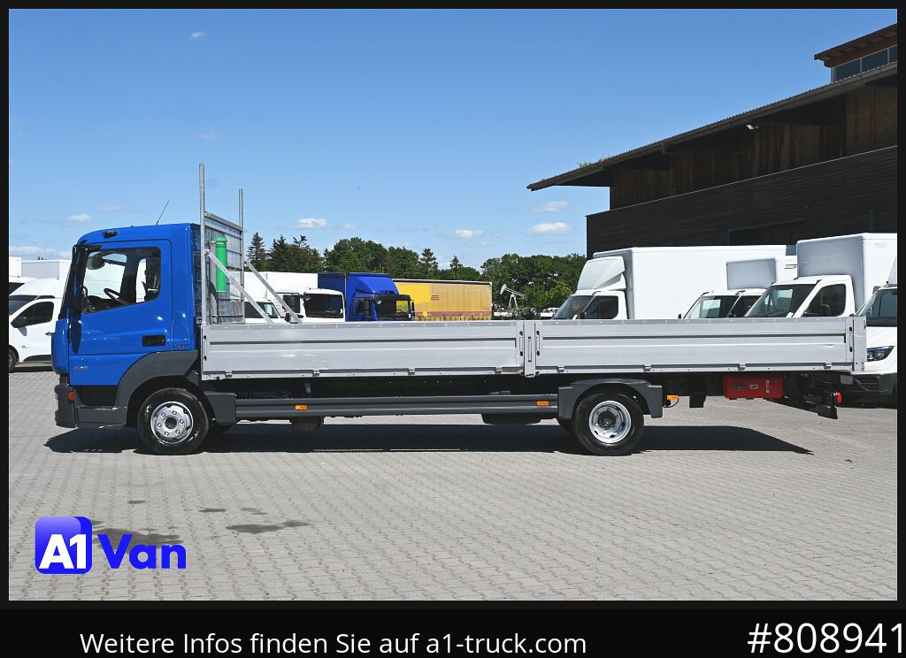 Camião de caixa aberta/ Plataforma MERCEDES-BENZ Atego 816 Pritsche, 7 Meter lang , Automatik: foto 12