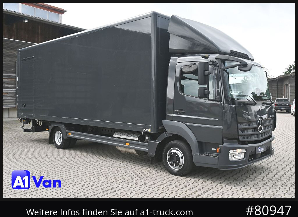 MERCEDES-BENZ Atego 818 Koffer LBW ,Klima ,Automatik - Carrinha de contentor: foto 1 MERCEDES-BENZ Atego 818 Koffer LBW ,Klima ,Automatik - Carrinha de contentor: foto 1
