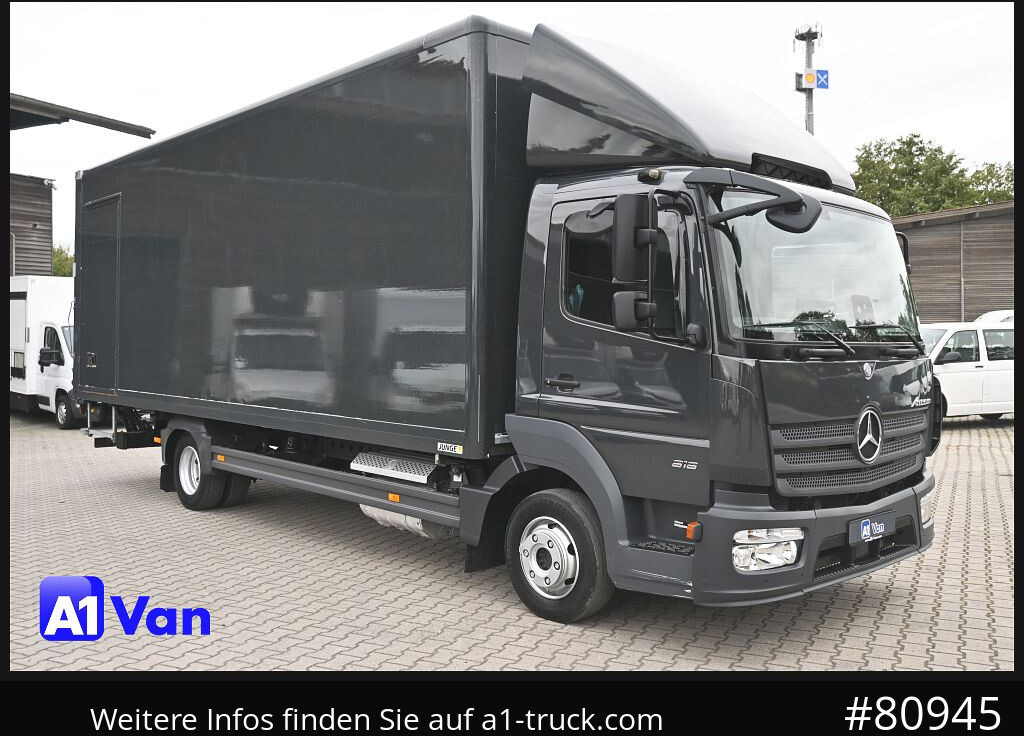 MERCEDES-BENZ Atego 818 Koffer LBW ,Klima ,Automatik - Carrinha de contentor: foto 1 MERCEDES-BENZ Atego 818 Koffer LBW ,Klima ,Automatik - Carrinha de contentor: foto 1