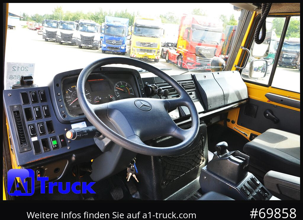 MERCEDES-BENZ Unimog U 5000 437/45 Kran Doka 6 Sitze - Camião grua: foto 3 MERCEDES-BENZ Unimog U 5000 437/45 Kran Doka 6 Sitze - Camião grua: foto 3