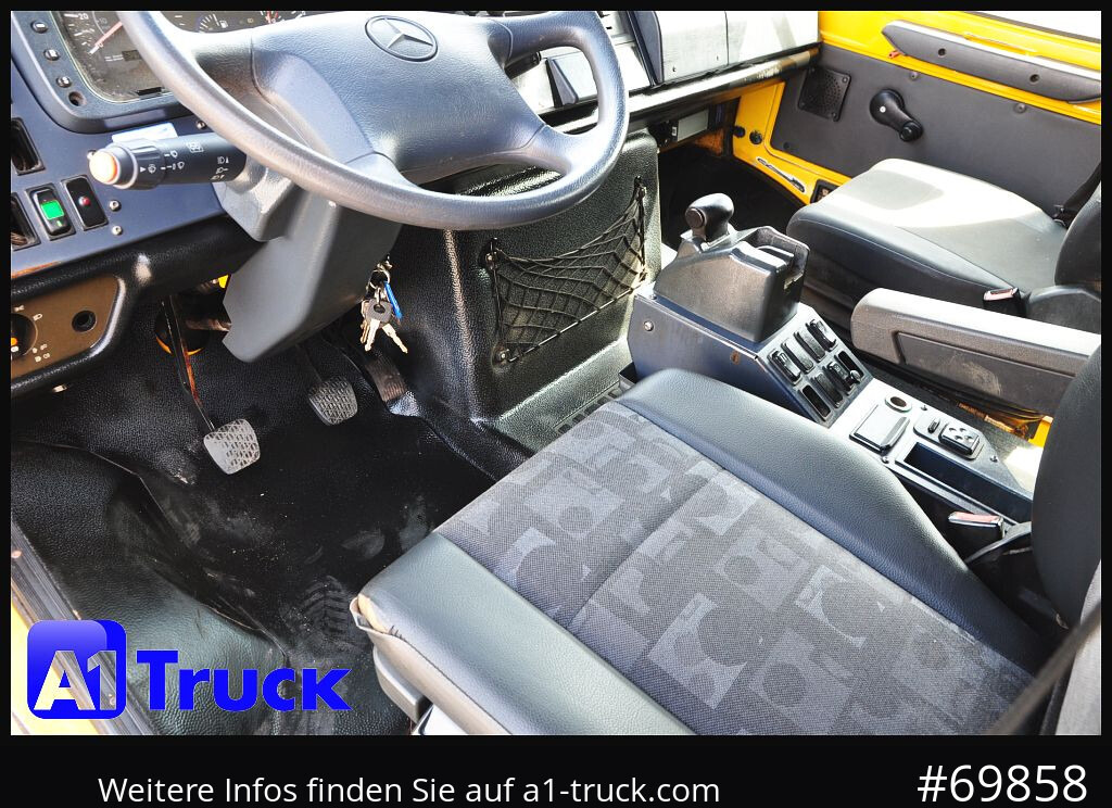 MERCEDES-BENZ Unimog U 5000 437/45 Kran Doka 6 Sitze - Camião grua: foto 4 MERCEDES-BENZ Unimog U 5000 437/45 Kran Doka 6 Sitze - Camião grua: foto 4