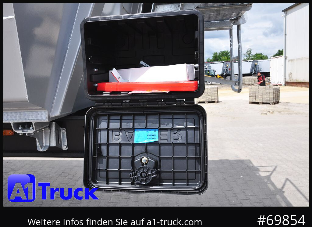 REISCH Mega 28m³ Lift Stahl SAF Hardox - Semi-reboque basculante: foto 3 REISCH Mega 28m³ Lift Stahl SAF Hardox - Semi-reboque basculante: foto 3