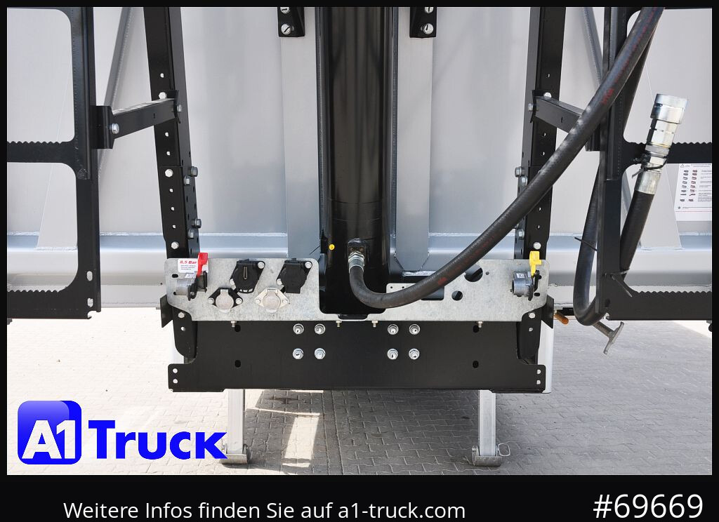 REISCH RHKS, Alu-Kippmulde 52m³, Miete - Semi-reboque basculante: foto 4 REISCH RHKS, Alu-Kippmulde 52m³, Miete - Semi-reboque basculante: foto 4