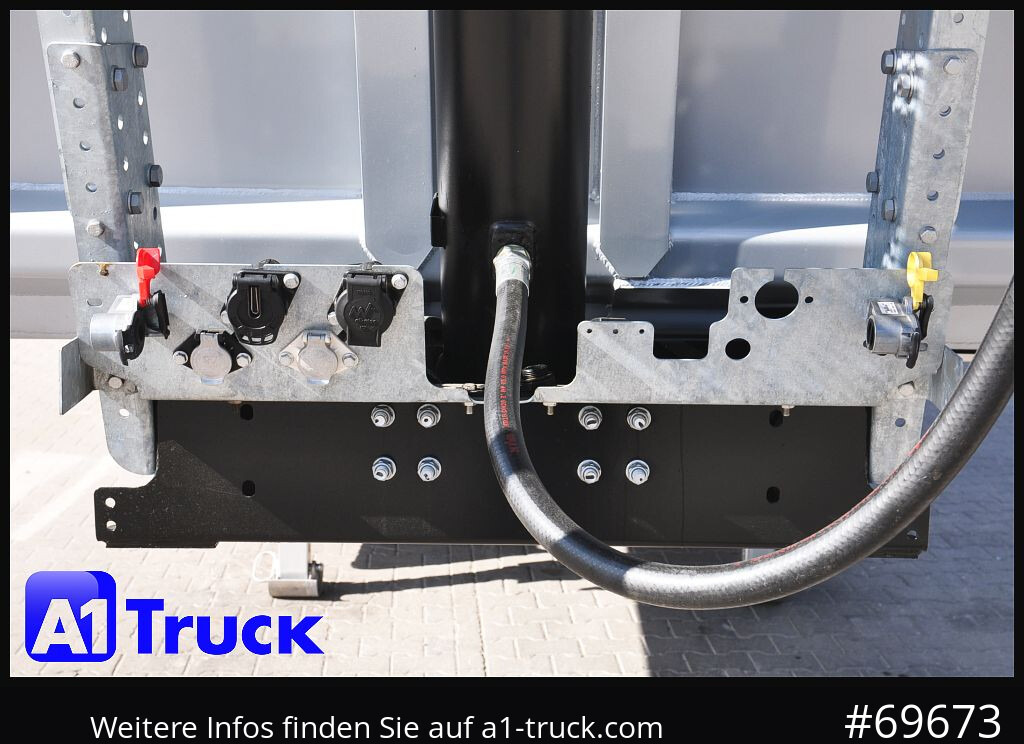 Semi-reboque basculante novo REISCH RHKS, Alu-Kippmulde 54m³, Kombitüren, Alufelgen, Liftachse,: foto 6