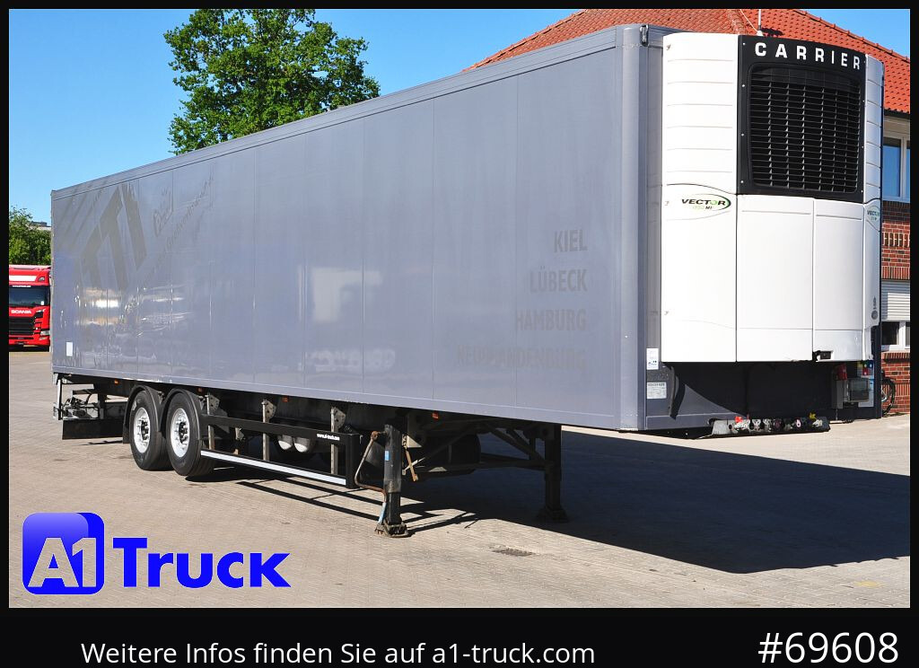 ROHR RSK/29.5, Carrier, 1850 Mt. Liftachse, - Semi-reboque frigorífico: foto 1 ROHR RSK/29.5, Carrier, 1850 Mt. Liftachse, - Semi-reboque frigorífico: foto 1