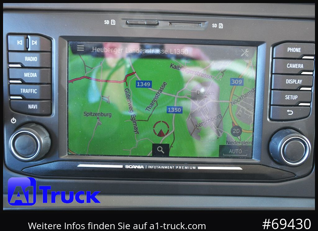 Camião transporte de bebidas SCANIA P 320 P 6x2,, Getränke, Lenkachse, LBW: Dhollandia DHLM 30: foto 6