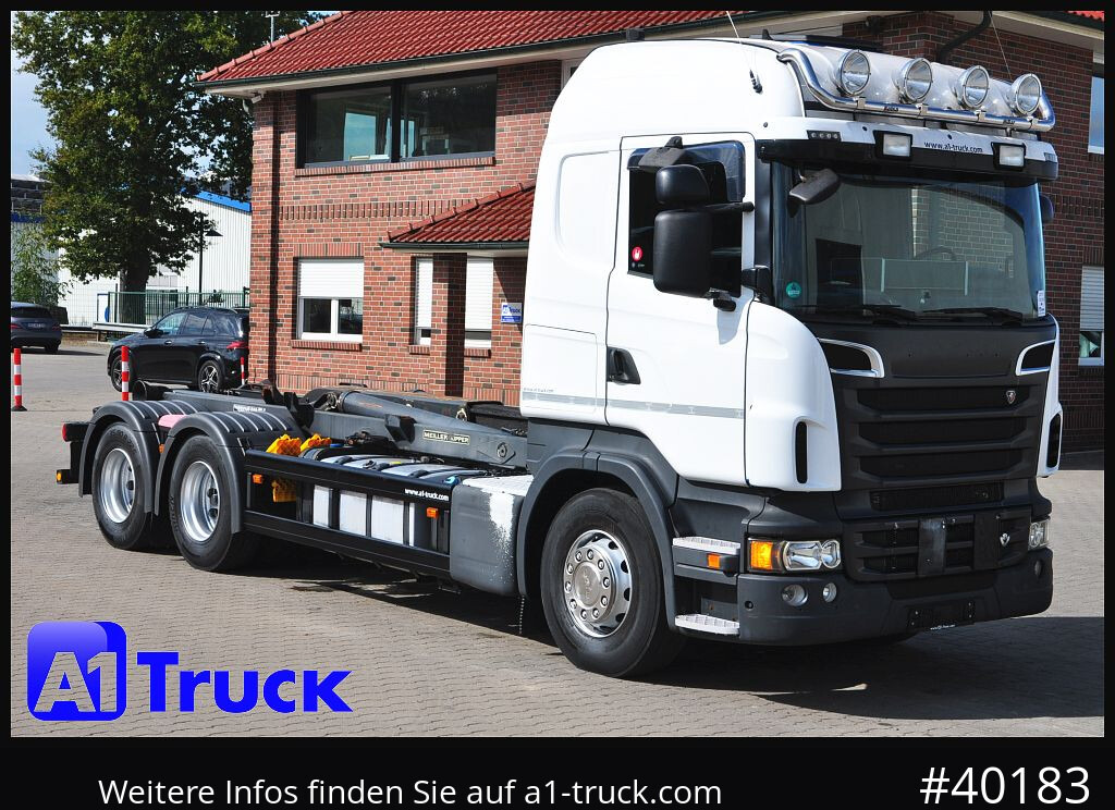 SCANIA R500, V8,, Meiller, Liftachse, - Camião polibenne: foto 1 SCANIA R500, V8,, Meiller, Liftachse, - Camião polibenne: foto 1