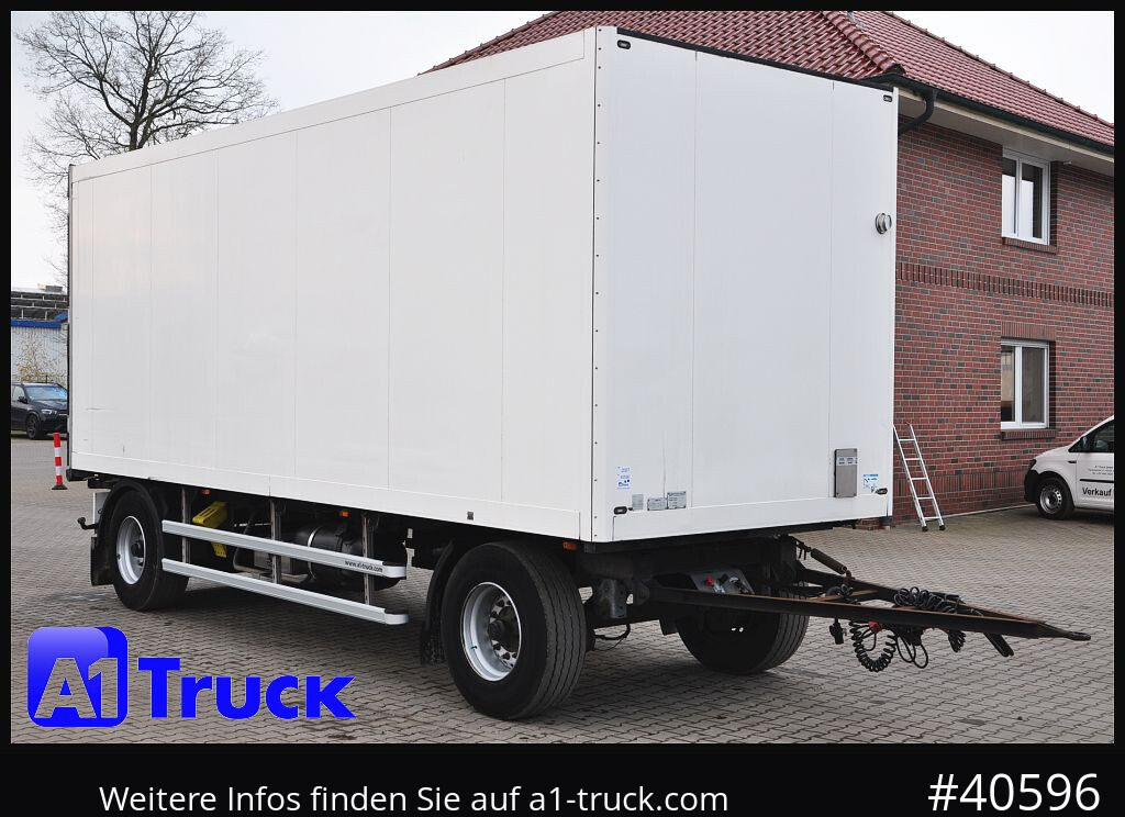 SCHMITZ Achwege & Tönjes, Rohrbahn, Fleisch, TÜR fehlt - Reboque frigorífico: foto 1 SCHMITZ Achwege & Tönjes, Rohrbahn, Fleisch, TÜR fehlt - Reboque frigorífico: foto 1