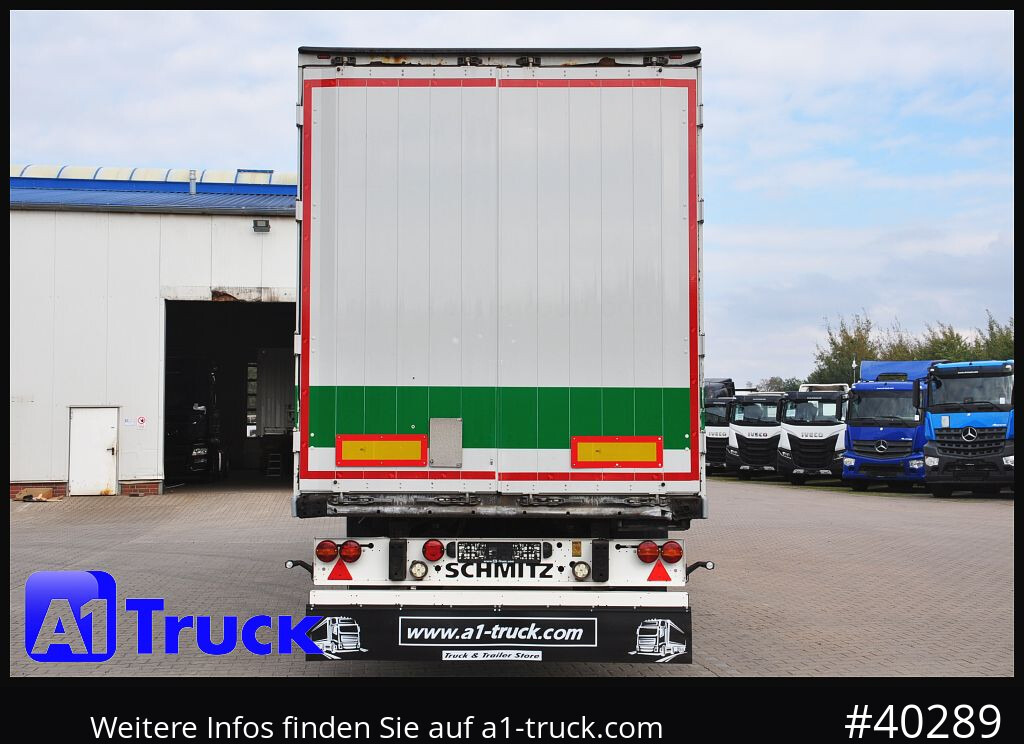 Semi-reboque furgão SCHMITZ Koffer, Lichtband, Code XL, verzinkt: foto 10