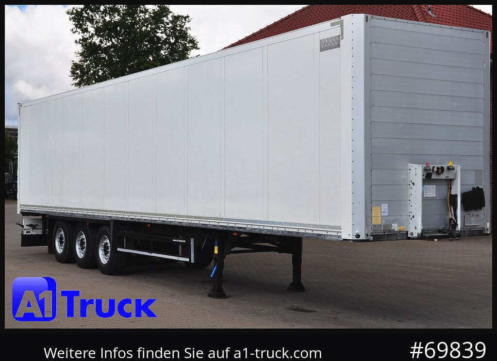 SCHMITZ SCB S3B Koffer, Trockenfracht, - Semi-reboque furgão: foto 1 SCHMITZ SCB S3B Koffer, Trockenfracht, - Semi-reboque furgão: foto 1